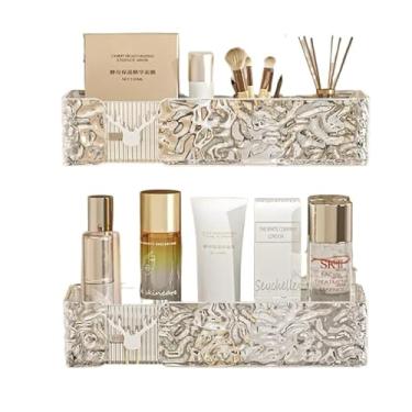 Imagem de Prateleira Para Banheiro Sem Furo Organizador De Shampoo Em Aluminio Premium Suporte Para Banheiro Multiuso(2un Cinza Escuro)