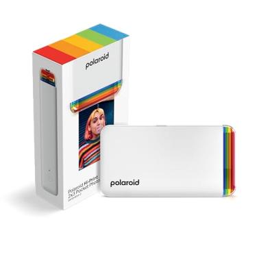 Imagem de Polaroid Hi-Print - 2ª geração Bluetooth conectada 2 x 3 Pocket Photo Dye-Sub Printer - Somente impressora branca (9128)