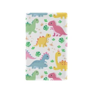 Imagem de SEHANY Capa de parede de tomada dupla de dinossauro engraçado, tamanho padrão e à prova de calor, placas decorativas para decoração de escritório doméstico (11,5 cm x 7 cm)