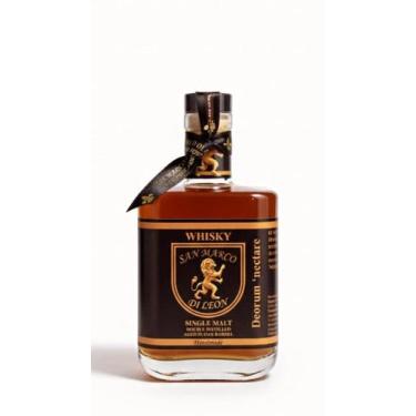 Imagem de SINGLE MALT WHISKY SAN MARCO DI LEON-ENVELHECIDO-ARTESANAL-SABOR SUAVE