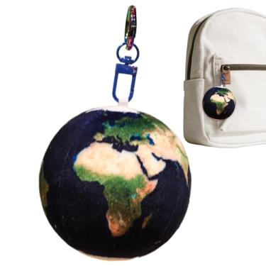 Imagem de Planet Toys | Pingente pendurado macio de 7 cm, decoração de planeta macio | para bolsa, bolsa de moedas, carteira, mochila feminina, masculina, meninas, meninos