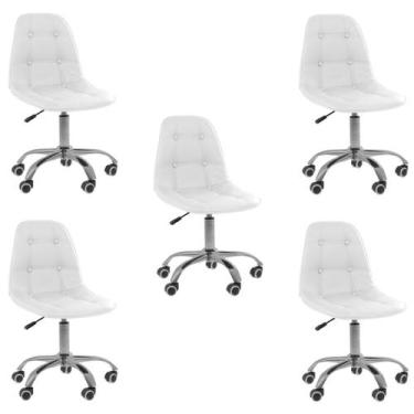 Imagem de Cadeira Office Eiffel Botonê Ajustável Oficial Giratória - Oficial Web