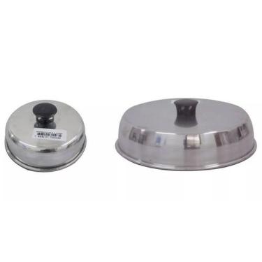 Imagem de Kit Abafadores Hambúrguer e Beirute Para Chapas Em Alumínio - AAL