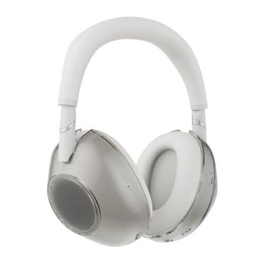 Imagem de Capa para fone de ouvido Sony WH-1000XM6, capa protetora de TPU transparente compatível com Sony WH-1000XM6, capa ultrafina à prova de quedas e à prova de choque (cinza claro)