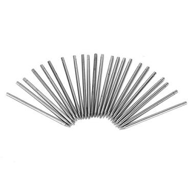 Imagem de Conjunto de ferramentas para miçangas de joias 23 peças Kit de gravação de configuração de pedra de diamante de metal de alta dureza durável para fabricação de joias,