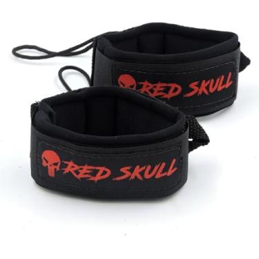 Imagem de Par Leash Cordinha para Pé de Pato e Nadadeiras - Fin Saver Universal de Segurança com Neoprene Duplo para Bodyboard e Mergulho