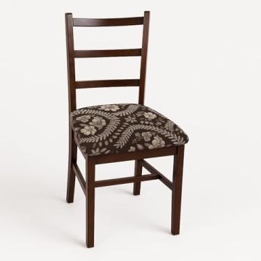 Imagem de Cadeira De Jantar Com Assento Estofado 822 - Imbuia