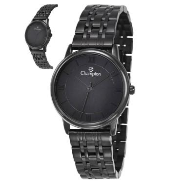 Imagem de Relógio Champion Masculino Ref: Cn21470d Clássico Black