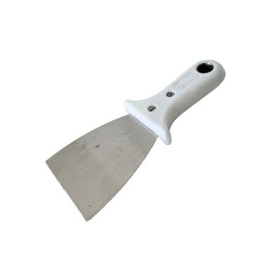 Imagem de Espátula Cortador Raspador Para Pizza E Massas Em Inox Branca - Ponto 