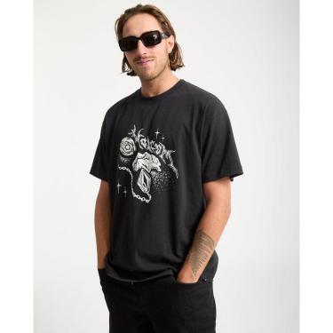 Imagem de Camiseta Volcom Comfort Death Truction T-Shirt - Black-Masculino