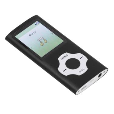 Imagem de Ymiko Leitor MP3 MP4 Portátil Com Tela Colorida de 1,8", 16 GB de Armazenamento Integrado, Design Fino para Música, Estudo, Exercícios e Entretenimento Em Movimento (Preto)
