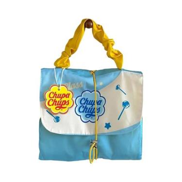 Imagem de Bolsa de maquiagem removível feminina três em um portátil dobrável bol