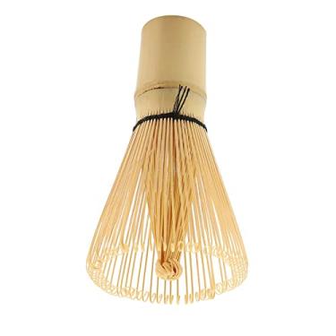 Imagem de Dioche Batedor de chá Natural Chasen Batedor Matcha Profissional para Cerimônia de chá Japonesa Tradicional Feito à Mão Com 80 Pontas de 64 Pontas 100 (Oitenta livros (80 livros))