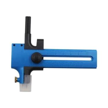 Imagem de Cortador Circular Ajustável Para Artesanato Em Tecido, Ferramenta De C