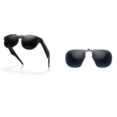 Imagem de XIYANGYANG Óculos de sol polarizados de encaixe para óculos de grau, proteção UV400, lentes leves e antirreflexo, Azul, 55mm