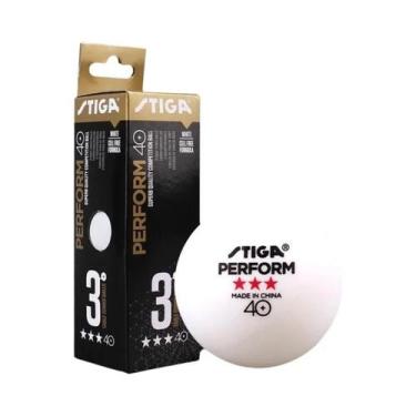 Imagem de Bolas De Tênis De Mesa STIGA ITTF 40 plus Alta Elasticidade Duráveis C