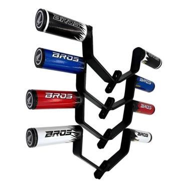 Imagem de Slider Protetor Motor Bros 125/150/160: Segurança M - Branco