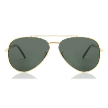 Imagem de Óculos de Sol Ray-Ban New Aviator 0RB3625 919631 Tam 58 / Ouro - Lentes Verde