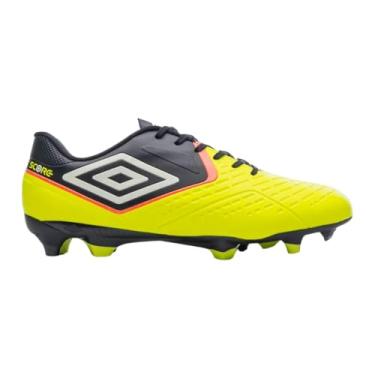 Imagem de Chuteira Umbro Score Campo Amarelo Fluorescente