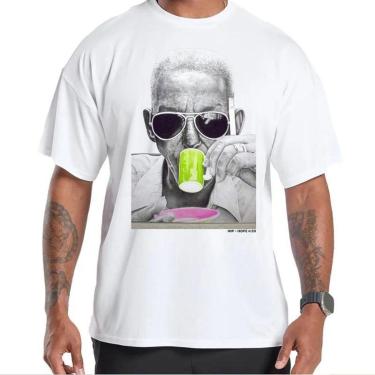 Imagem de Camiseta Masculina Oversized Algodão Streetwear Fitness Academia-Masculino