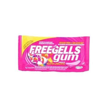 Imagem de Chiclete Freegells Gum Tutti Frutti 8,5g