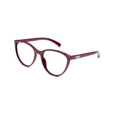 Imagem de Armação De Óculos Colcci Kim C6146c2356 Bordô Brilho-Feminino