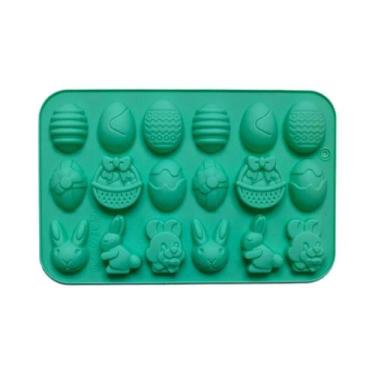 Imagem de Molde De Silicone Para Ovos De Páscoa Com 18 Cavidades, Ferramenta De 