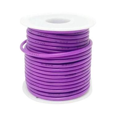 Imagem de Fio De Silicone Macio Resistente a Altas Temperaturas, Cabos Elétricos