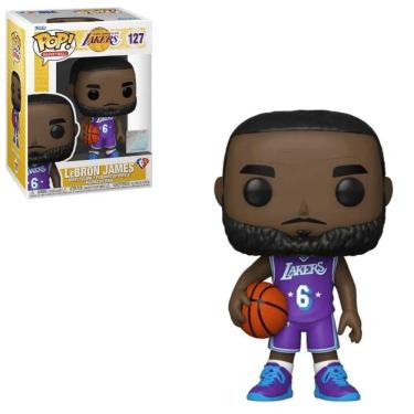 Imagem de Funko Pop NBA 127 Lebron James Los Angeles Lakers