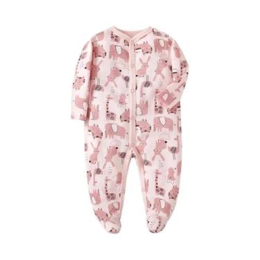 Imagem de Macacões Para Bebês Recém-Nascidos 0-12 Meses 100% Algodão Quatro Esta