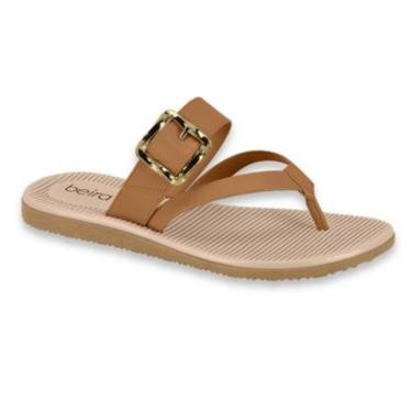 Imagem de Rasteira Chinelo Feminino Beira Rio Confortavel Fivela Moda Casual Ref: 8395.234-Feminino