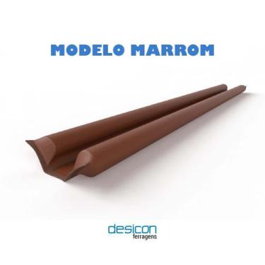 Imagem de Veda Porta Rolinho Marrom 90 cm Tradicional - Pratcasa