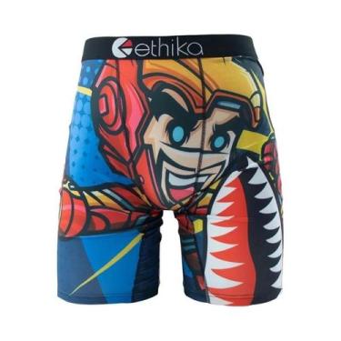 Imagem de Cuecas Boxer Respiráveis Para Homens plus Size ETHIKA, Roupa De Banho 