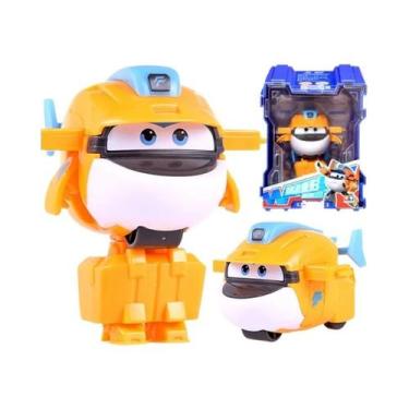 Imagem de Figuras De Ação Robôs Transformáveis Super Wings Para Crianças, Miniat