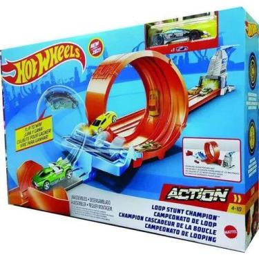 Imagem de Hot Wheels Pista Action Pista de Campeonato Modelo GTV13 - Mattel