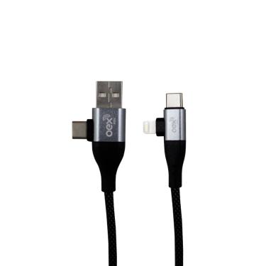 Imagem de Cabo Quatro Em Um Type C Lightning USB OEX