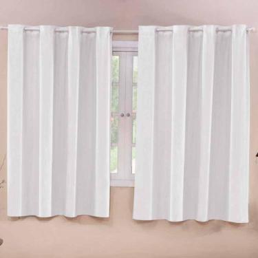 Imagem de Cortina Blackout Corta Luz 2,80 x 1,60 Metros Alt Tecido PVC - Branco 