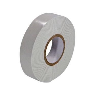 Imagem de Fita Dupla Face Espumada 18MM X 2,7M - Western, Branco, 1,8cm x 2,7m