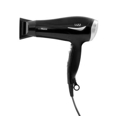 Imagem de Secador de Cabelo Lizz Pro Duo Maxx Preto Bivolt - Lizz Professional