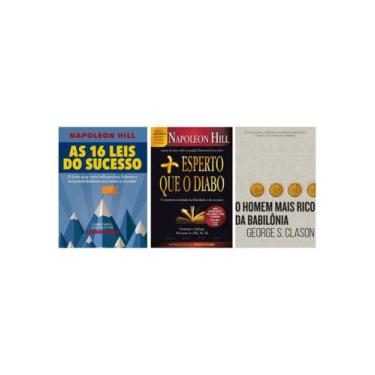 Imagem de Kit Homem mais rico Mais esperto que o Diabo 16 Leis do Poder