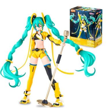 Imagem de Boneco Hatsune Miku Blokees Vivid Echoes Action Figure 007 - Polibrinq