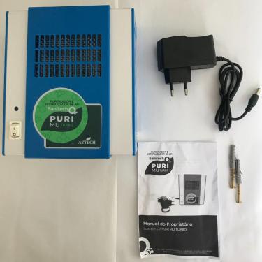 Imagem de Purificador de Ar Gerador de Ozônio Sanitech O3 PURI MU TURBO para Ambientes Diversos Branco Bivolt Automático 31 a 60M²