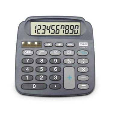 Imagem de Calculadora De Mesa Vighs V-808a-10 10 Dígitos