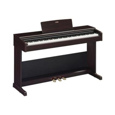 Imagem de Piano Digital YDP105DR Arius com 88 Teclas GHS, Polifonia de 64 Notas, Pedal Triplo, Dark Rosewood Yamaha