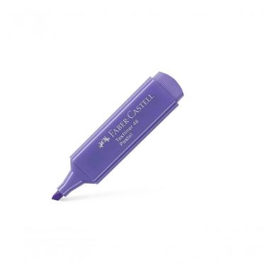 Imagem de Marca-texto Faber-Castell Pastel 46 Textliner com Destaque Suave e Brilhante à Prova de...
