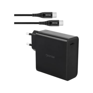 Imagem de Carregador para Notebook Geonav USB-C 65W - Superpower CH65WPDBK, Bivo