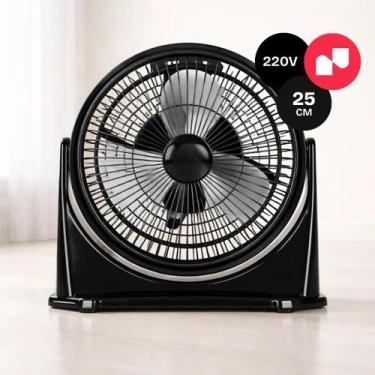 Imagem de Circulador de Ar de Mesa 25cm 220V Potente Silencioso Compacto Econômi