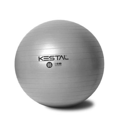 Imagem de Bola Exercícios Pilates Fisioterapia 65cm Kestal Com Bomba