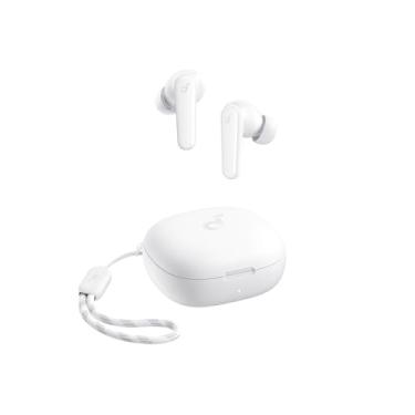 Imagem de soundcore P20i da Anker, Fone de Ouvido Bluetooth 5.3, Graves Potentes, Drivers de 10mm, 30H de Reprodução, Resistência à Água, 2 Mics IA, Personalização de Som via App, Fone sem fio tws, Branco