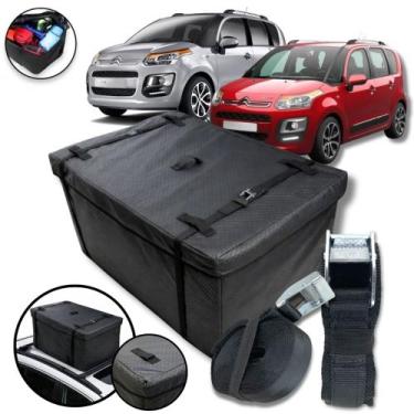 Imagem de Bolsa Teto Maleiro Impermeável 370L+Cinta Premium C3 Picasso - BR18